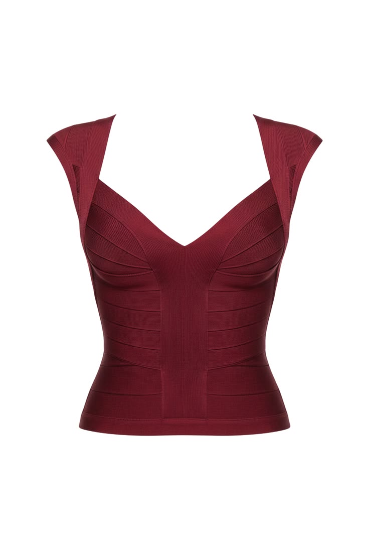 Ruby Bandage Top