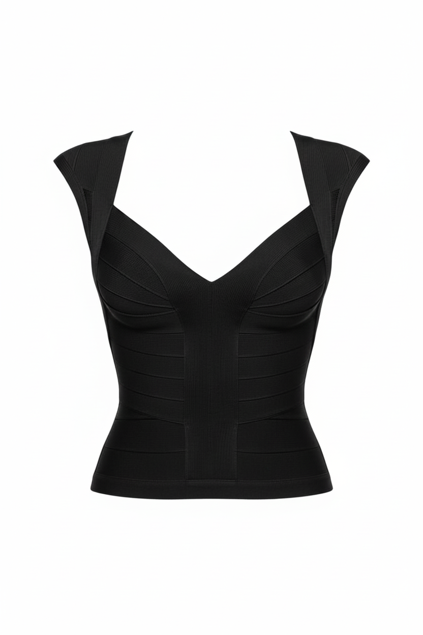 Black Bandage Top